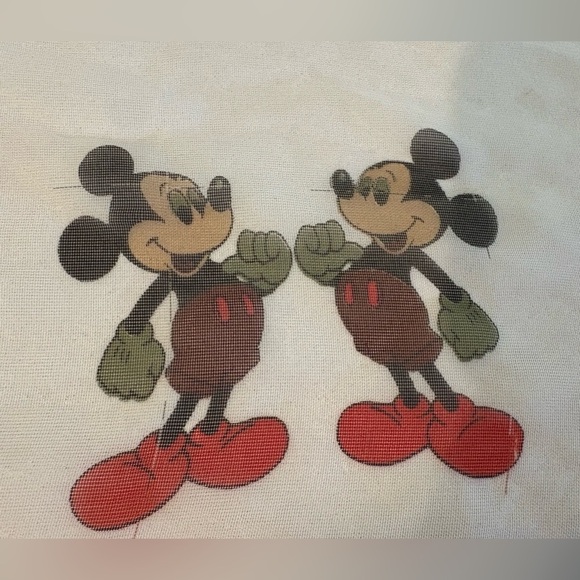 Vintage Disney Mickey Mouse  Sheer Scarf - Retro Print - Picture 6 of 11